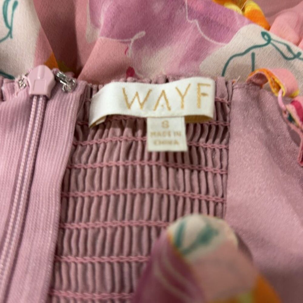 Wayf Floral Tiered Ruffle Maxi Dress - Picture 3 of 3